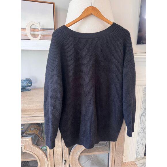 Jenni Kayne Cashmere Cocoon Cardigan in Black Size Small - Picture 4 of 7